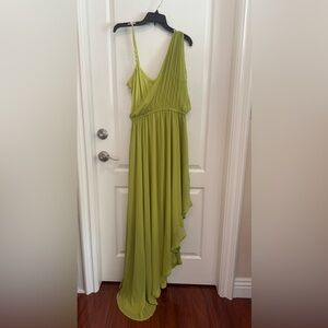 NWT Adrienne Landau Maxi Dress Green Glow Size Small
